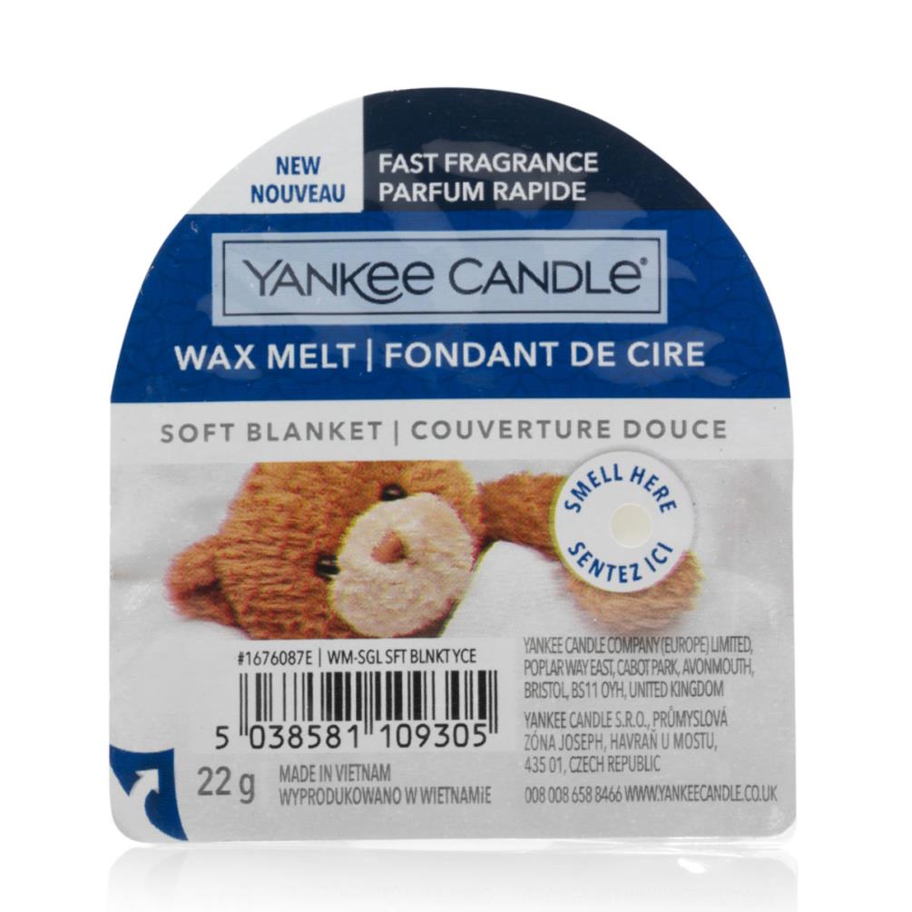 Yankee Candle Soft Blanket Wax Melt £2.24